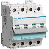 Hager NDN416 Leitungsschutzschalter 4 polig 10kA/15kA D-16A 4M