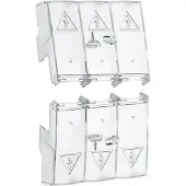 Hager HZC217 Klemmenabdeckungen für Lasttrenn-/umschalter 100-160A, 3polig