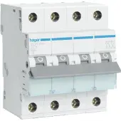 Hager MCN600 Leitungsschutzschalter 3P+N 6kA C-Charakteristik 0.5A 4 Module