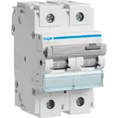 Hager HMC299 Leitungsschutzschalter 2 polig 15kA C-Charakteristik 125A 3 Module