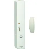 Hager TRC301B Funk Fensterkontakt mit Batterie, weiß