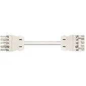 Wago 771-9995/007-802 konfektionierte Verbindungsleitung,Eca,Buchse Stecker,weiß 7719995007802