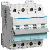 Hager NDN432 Leitungsschutzschalter 4 polig 10kA/15kA D-32A 4M