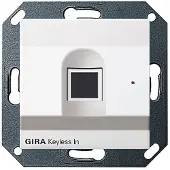 Gira 261727 Keyless In Fingerprint-Leseeinheit System 55 Reinweiß m