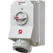 MENNEKES 5759A Wanddose DUO,63A5p7h500V,IP67