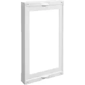 Hager US31B2 Berührungsschutzabdeckung, universN, 450x250mm, mit Klarsichtscheibe