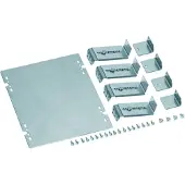 Hager UZ21M3 Montageplatte, universN, für Baustein 300x250mm, mit Absenkwinkel