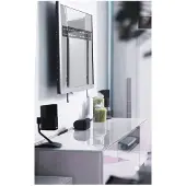 Reflecta SLIM 70-8040, 94 cm (37"), 177,8 cm (70"), 200 x 200 mm, 800 x 400 mm, Stahl, Schwarz