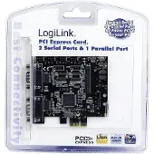 2Direct Pci-e Auf 2 Seriell+parallel Erweiterungskarte Pc0033