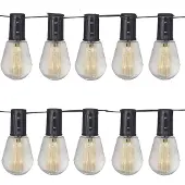 Luxform LED-Lichterkette "Solar Alicante", transparent, Flammen 1 Stk., Gesamtlänge 3,5m, Lichterketten, LED-Lichterkette, Solarenergie, IP44, LED-Lichterkette