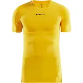 Craft Unisex Funktionsshirt Pro Control Compression Tee 1906855-552000 S - Yellow - S