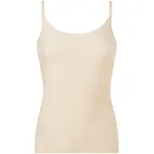 Magic bodyfashion Shapingtop , Damen, Gr. S, beige (latte), Mikrofaser, Obermaterial: 83% Polyamid, 17% Elasthan, hüftlang, tiefer Rundhals, Tops Shapingtop