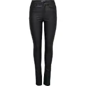 ONLY Beschichtete Skinny Fit Jeans PolyurethanKunstleder Hose Mid Rise Pants ONLANNE Größe: XS / 32L