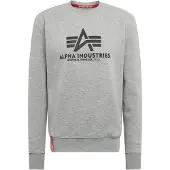 Alpha industries Sweatshirt "Basic Sweater", Baumwollmischung, regular fit