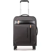 Piquadro Blade Handgepäcktrolley Ultra slim mit 4 Rollen schwarz