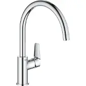 GROHE 31367001, Standard, Chrom, Hebelgriffe, Einzelbild, Keramik, 2,8 cm