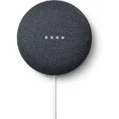 Google Nest Mini - Smarter Lautsprecher mit Sprachsteuerung - Carbon