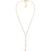 Elli Choker "Halskette Choker Y-kette Kugelkette Basic 925 Silber" Gr. 36, gold, Halsketten, Damen, ohne Stein, Silber 925 (Sterlingsilber), Choker