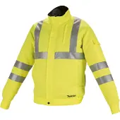 Makita Akku-Klimajacke - DFJ214Z2XL gelb XXL - gelb