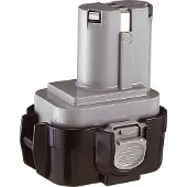 Makita Ni-MH 9135 9.6V, Akku, Nickel-Metallhydrid (NiMH), 3 Ah, 9,6 V, Schwarz, Silber, 1 Stück(e)
