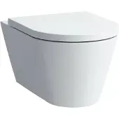 Laufen Combi-Pack Kartell Wand-Tiefspül-WC, spülrandlos & WC-Sitz Softclose, weiß - H8663300000001