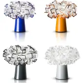 Slamp Clizia - Designer-Tischleuchte, opal