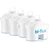 Laica Bi-Flux 4x Filterkartuschen Wasserfilter Kanne Ersatz F4S MAXTRA kompatibel