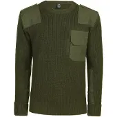 Brandit Kapuzenpullover "BW Pullover", Herren, Gr. XXL, grün (oliv), Obermaterial: 100% Baumwolle CO., Pullover Kapuzenpullover