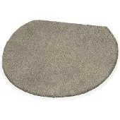 Meusch WC-Deckelbezug "»Cover«" Gr. 51, grau (taupe), H:20mm, Kunstfaser, Badematten, WC-Deckelbezug, Uni Farben, waschbar