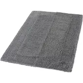 Kleine wolke "Havanna, Badvorleger, Badezimmer Teppich" Höhe 16 mm fußbodenheizungsgeeignet Badteppich, Uni Farben, Hoch-Tief Effekt, mit Bordüre