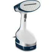 Tefal Access Steam+ DT8100, Tragbare Dampfbürste, 0,19 l, 0,67 min, Blau, Weiß, 0,17 h, Velcro