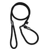 Rebel Petz Trainingsleine - Schwarz - L