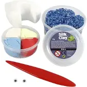 Foam Clay Lustiger Freund, Blau, Monster, 1Set