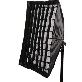 StudioKing Studiobeleuchtungsset SB03 3x 135W mit 49x69 cm Softboxen und 2m Ständern, 5700K Dreipunktbeleuchtung