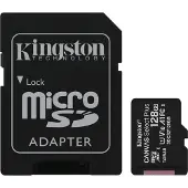 Kingston Technology Canvas Select 128GB micSDXC Plus 100R A1 C10 Speicherkarte + Adapter, 128 GB, MicroSDXC, Klasse 10, UHS-I, 100 MB/s, Class 1 (U1)
