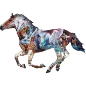 Sunsout Puzzle The Mystery of the Horse - 800 Teile Tiere