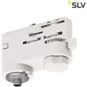 SLV S-Track 3-Phasen Pendelleuchtenadapter in Weiß