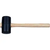 Bahco Gummihammer mit Holzstiel, 250 g