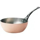 De Buyer 6236.20, Rund, Schwenkpfanne, Kupfer, Edelstahl, Keine Beschichtung, Kupfer, Edelstahl, Keramik, Gas, Halogen, Induktion, Versiegelte Platte
