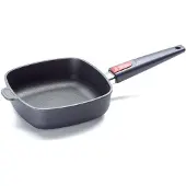 Woll Nowo Titanium Viereckpfanne, 20x20 cm, 6.5 cm hoch, mit abnehmbarem Stiel -