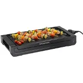 Russell Hobbs Teppanyaki Tischgrill 45x25cm Antihaft 2400W Fettauffang Temp.