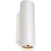 SLV 148060 PLASTRA Wandleuchte Gips rund 2xGU10
