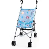 Bayer Puppenbuggy "Prinzessin", blau, Puppenwagen, KinderB:27cm H:57cm T:47cm, Puppenbuggy, B:27cm H:57cm T:47cm