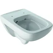 Geberit Wand-WC, Tiefspüler Renova Plan 6/5 l, rimfree, weiß KeraTect