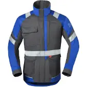 Havep Multinormlangjacke 50285 5 Safety Image+ Gr. 60 kohlengrau-blau