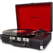Crosley Cruiser Plus Bluetooth-Schallplattenspieler Schwarz