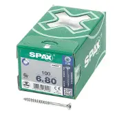 Spax Universalschraube WIROX - Teilgewinde, Senkkopf, T-STAR plus, 4CUT