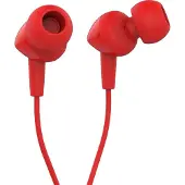 JBL Kabelgebundene Ohrhörer mit 3,5-mm-Klinkenstecker C100Si rot