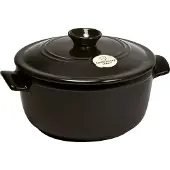 Emile Henry Runder Schmortopf Ø 20 cm, 2,5 l Fusain EH 4525 79 3289317945250
