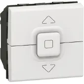 Legrand 077026 Mosaic Jalousie-Schalter 2-Modulig Ws